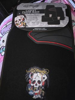 Ed Hardy car mats