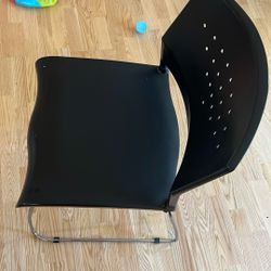 2 Black Chairs 