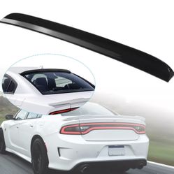 Dodge Charger Black Rear Window Roof Spoiler