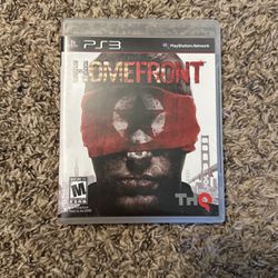 Homefront For PS3 