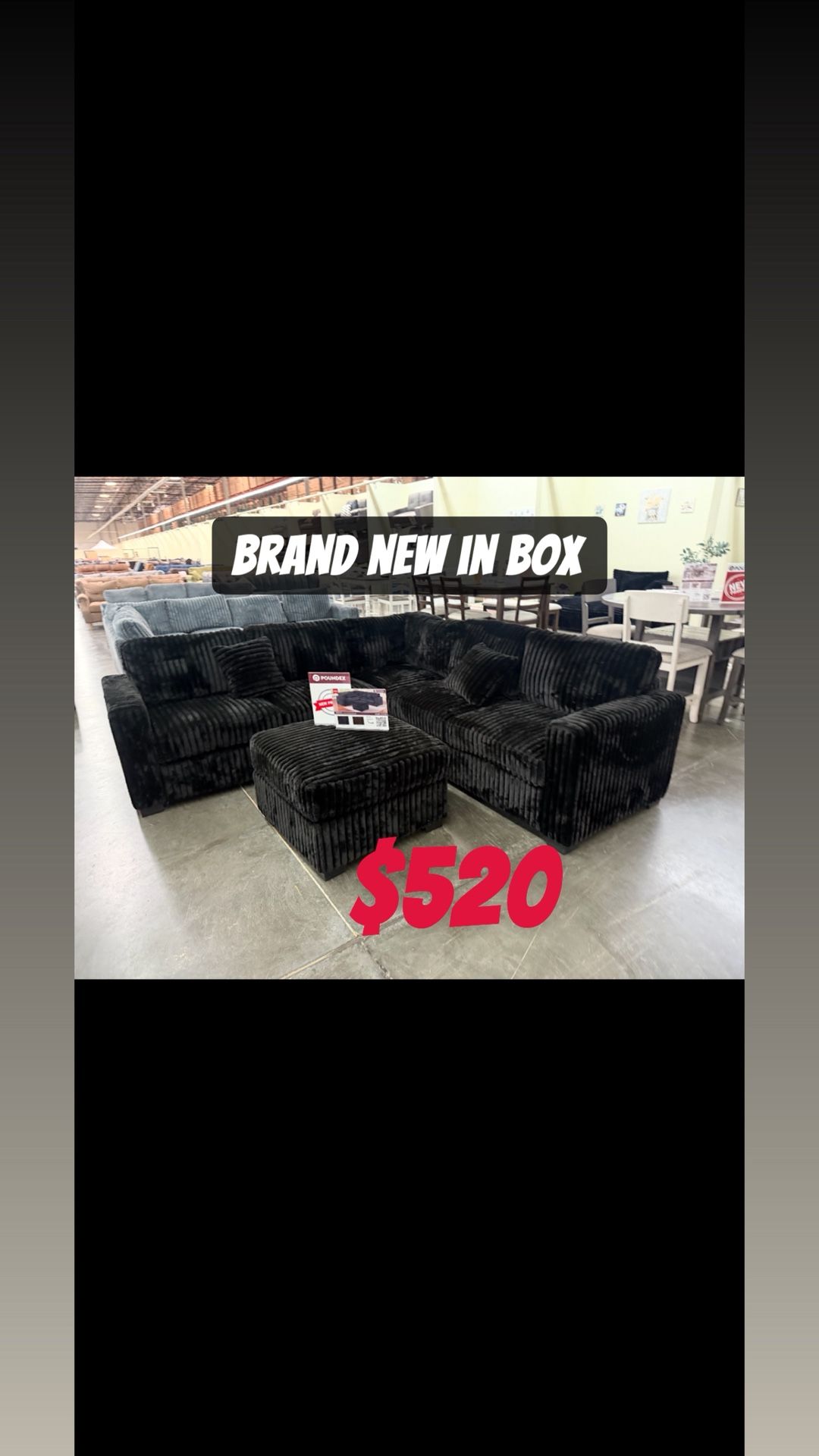 Brand New Sectional/sofa 