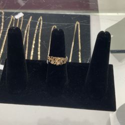 14k Gold 4 Gram Nugget Ring 