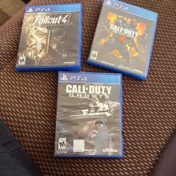 3 PS4 Games 