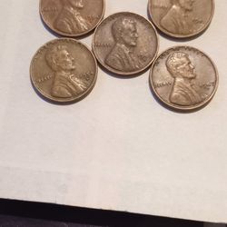 Wheat Back Pennies 5