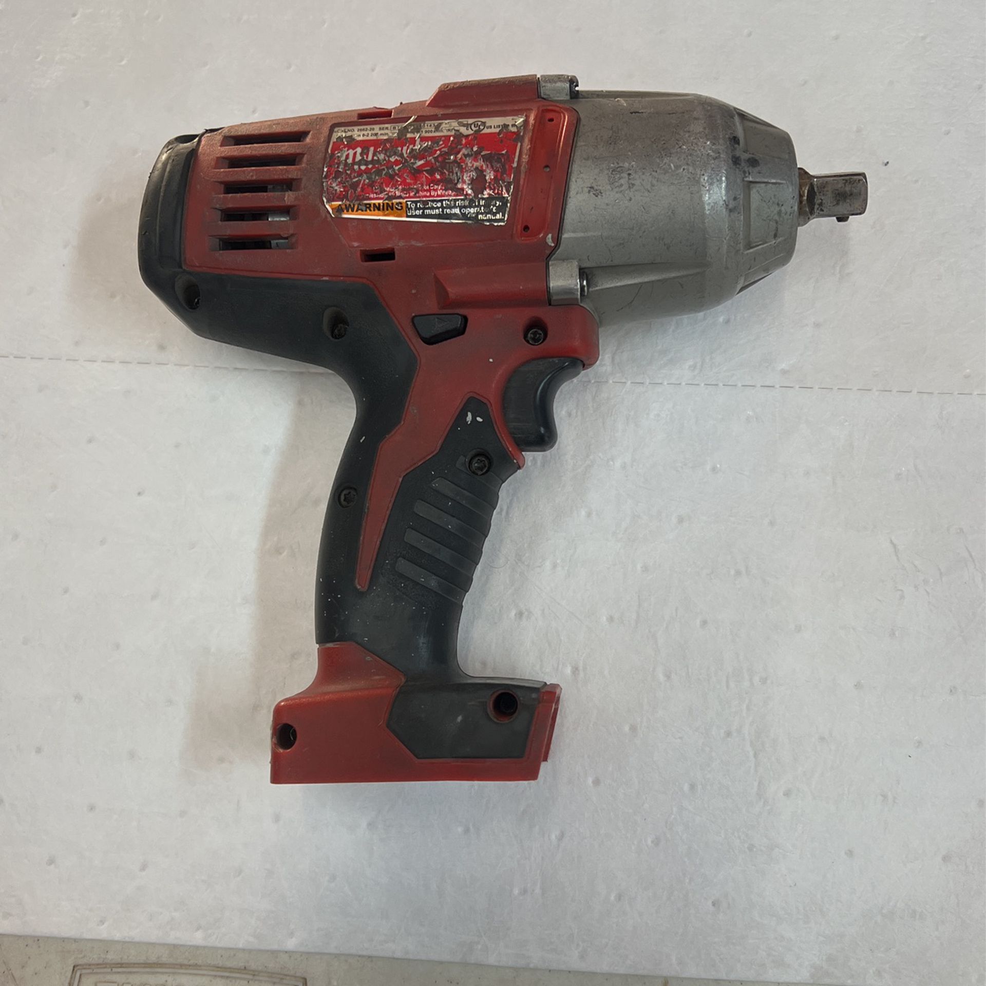 Milwaukee 2663-20 High Torque Cordless 1/2 Inch Impact Wrench