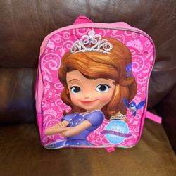 Sofia the 1st backpack