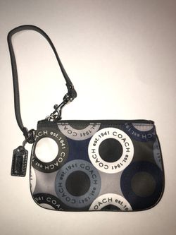 Coach (authentic) wristlet