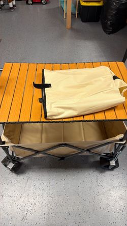 4pc camping cart