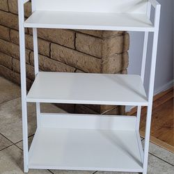 White Ladder Freestanding Bookshelf