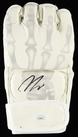 Nick Diaz Signed MMA Glove