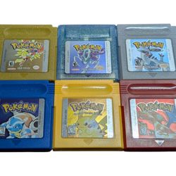 Pokémon Games GameBoy ($20 Each)
