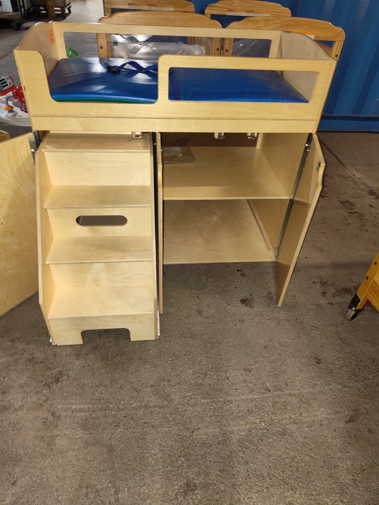 Lakeshore Step Up Toddler Changing Table