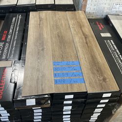 ‼️1st Quality Luxury Vinyl‼️ $1.59/per sqft😯 30.20/sqft/box📍 THICKNESS: 5 mm (with 1mm high density IXPE pad)  PROTECTION: Ultimate Shield Scratch /