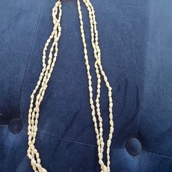 Pearl Necklace And Bracelet Set 14k Clasp