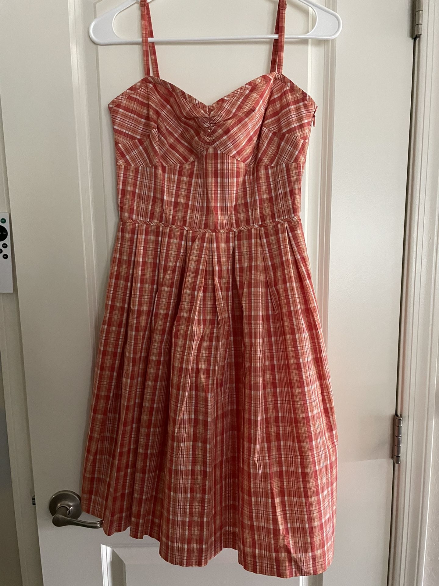 Ann Taylor Orange Loft Dress Size 0-Like New