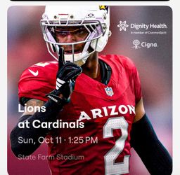 Lions vs Cardinals Tickets