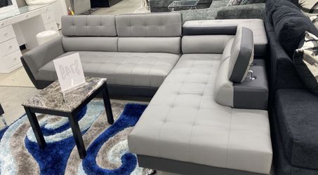 Izzi sectional grey 💰🤩