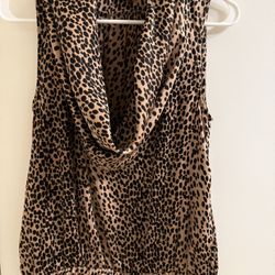 Women Leopard Top