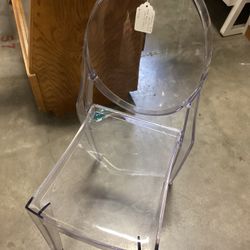 MCM Acrylic Vanity Chair