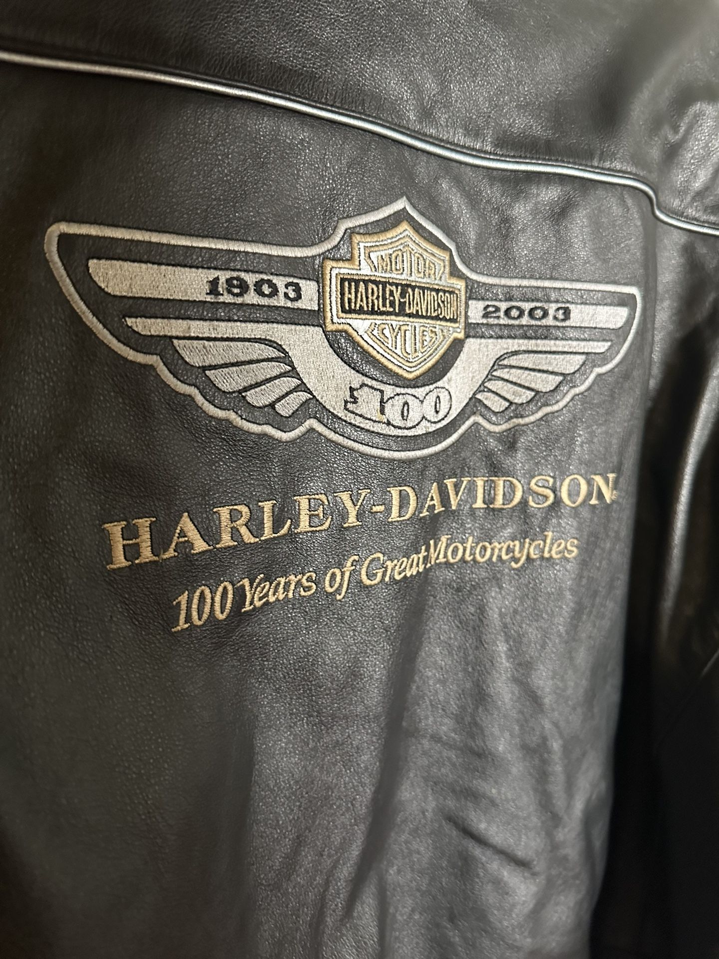100th anniversary Harley Davidson jacket