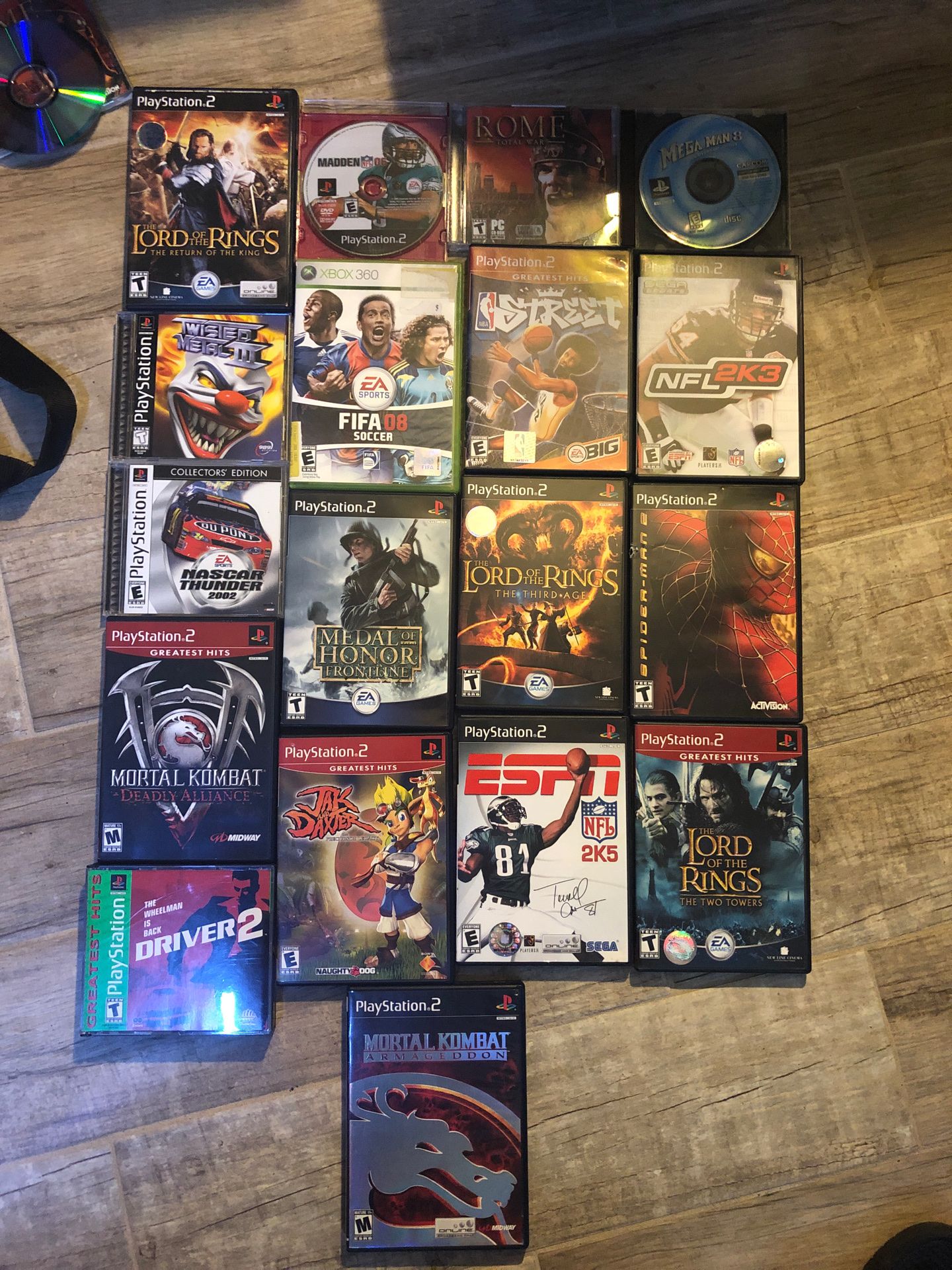 PS1/PS2/Xbox 360 games (MAKE AN OFFER) (Can be sold separately)