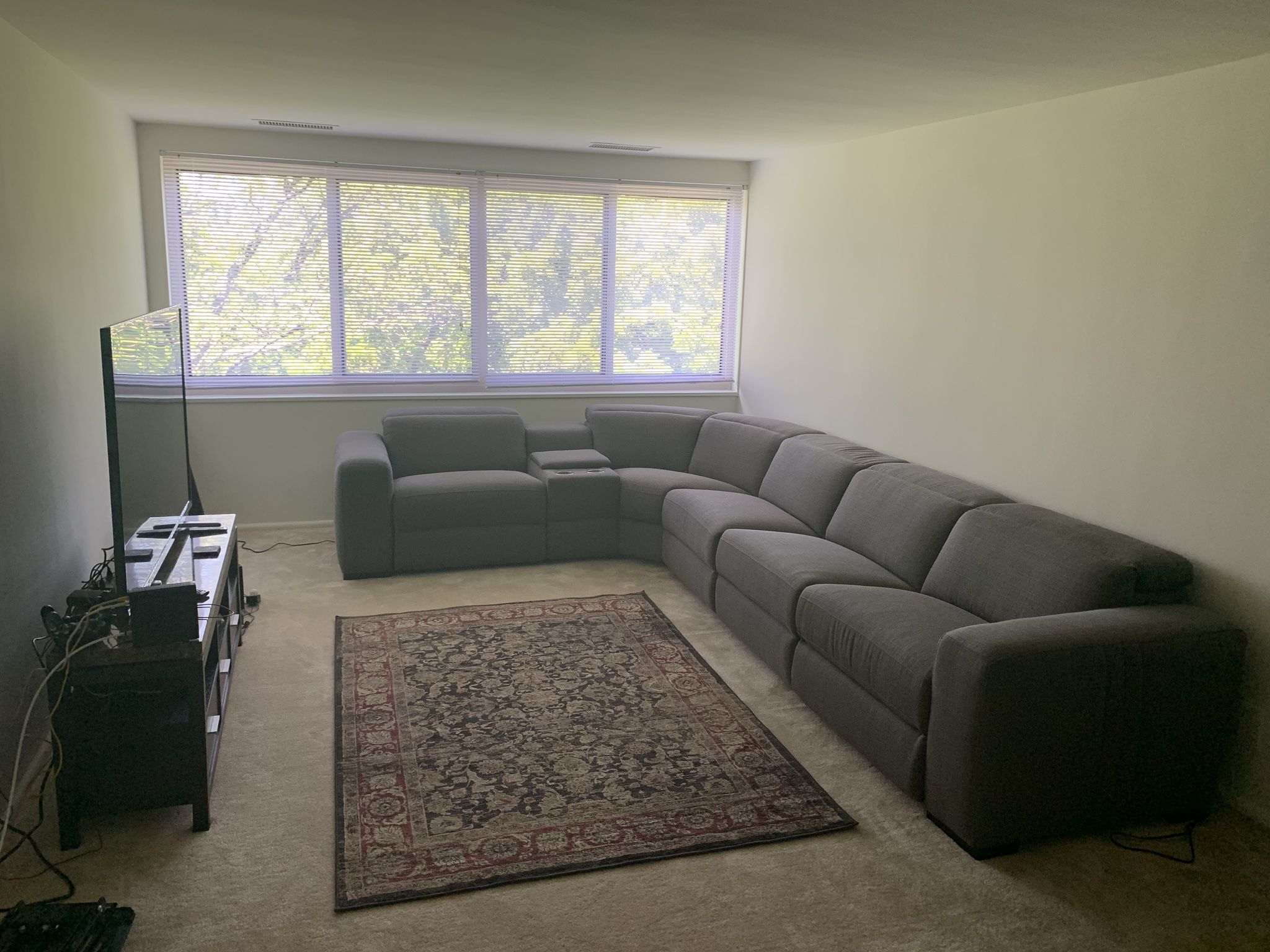 Adjustable Power Recline Sectional Sofa