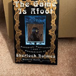 The Game Is Afoot Stuff Covered Book