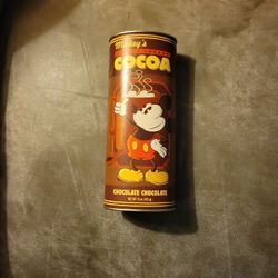 Vintage Mickey Mouse Cocoa Container 