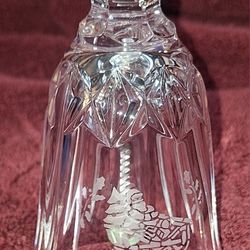 1997 Waterford Ireland Crystal Bell Songs of Christmas Jingle Bells C18P059