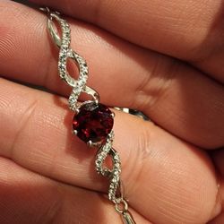 January Birthstone Bracelet 