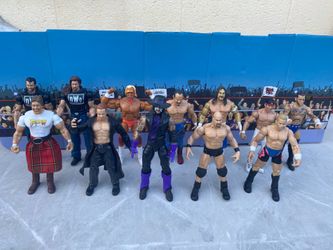 WWF Elite / Action Figures : Lot of 15