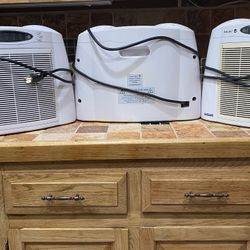 Three NEOAIR PURIFIERS