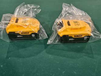 Dewalt Batteries new Never Used $120 Each