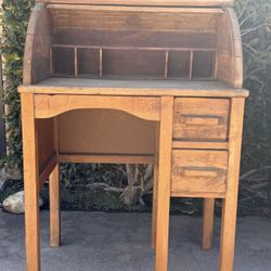 1930s Child’s Antique Desk Side Table Nightstand Vintage Dimensions Are Listed In Description 