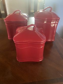 Princess House Pavilion Canisters