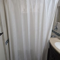 Linen Shower Curtain