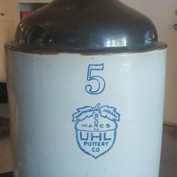 5 gal UHL Pottery Co. Jug
