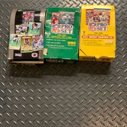 Football cards Pro select from 1990 all opened
