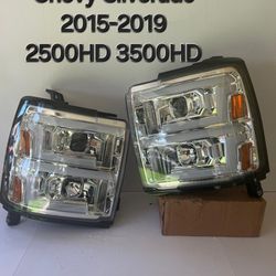 Chevy Silverado 2015-2019 Headlights 
