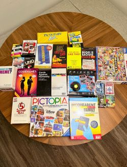 18 Board & Party Games Bundle + Disney Pictopia & Movie Puzzle – $150 OBO