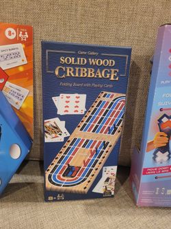 New In Box Cribbage Game