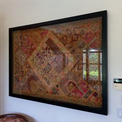 Framed Embroidered Bespoke Art