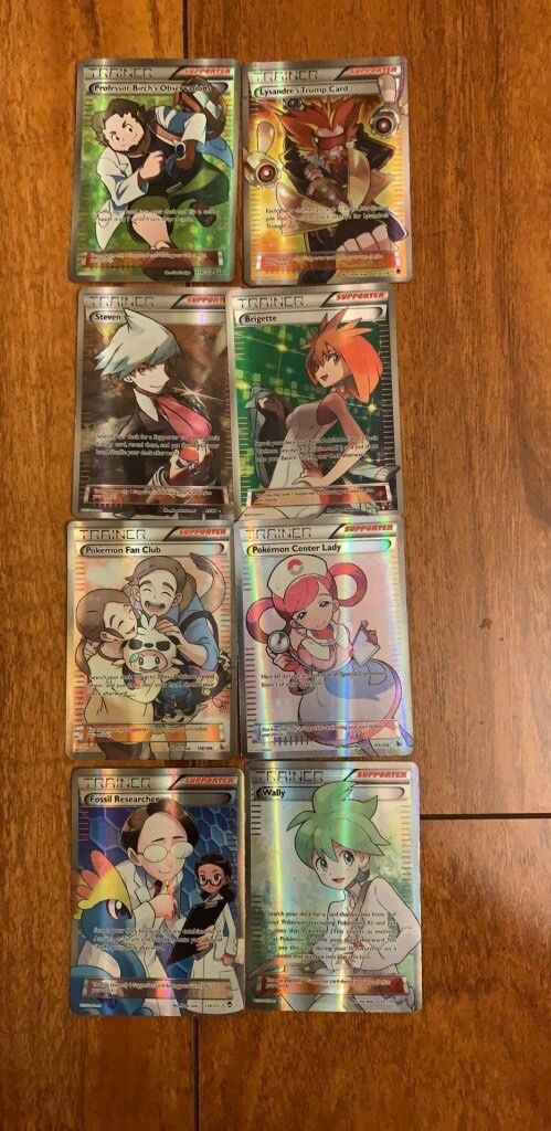 pokemon full art trainer cards