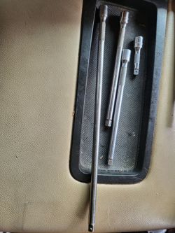 4 piece Snap on 1/4 Extension Set  2" 6" 6" 11"