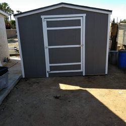 8x8 New Installed Shed Is $2000 Painted With Shingles Ready To Use Storage Casita Sheds 