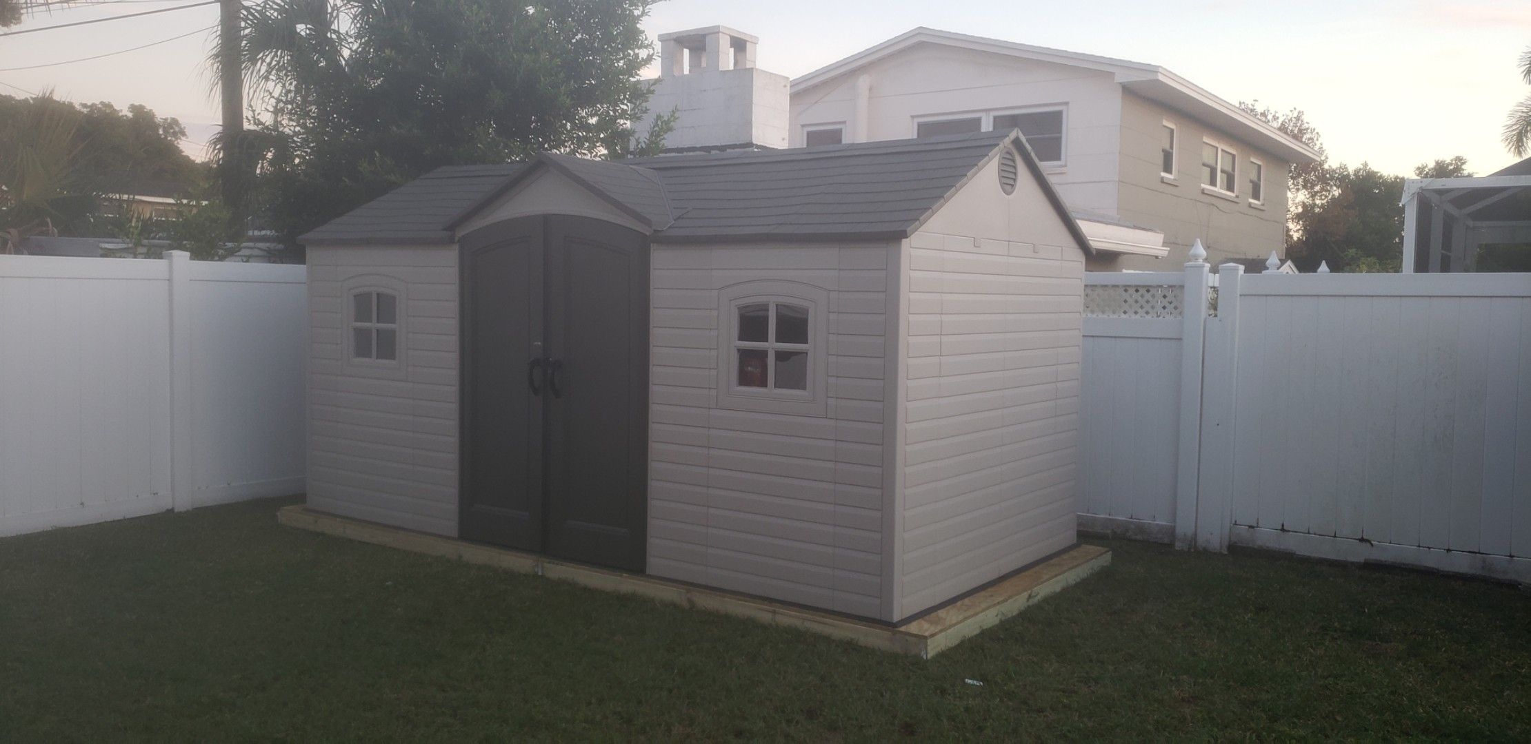 8x15 Lifetime Shed - Delivery