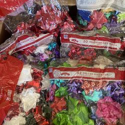 $1 Christmas Bows For Presents