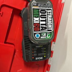RYOBI Battery And Charger 