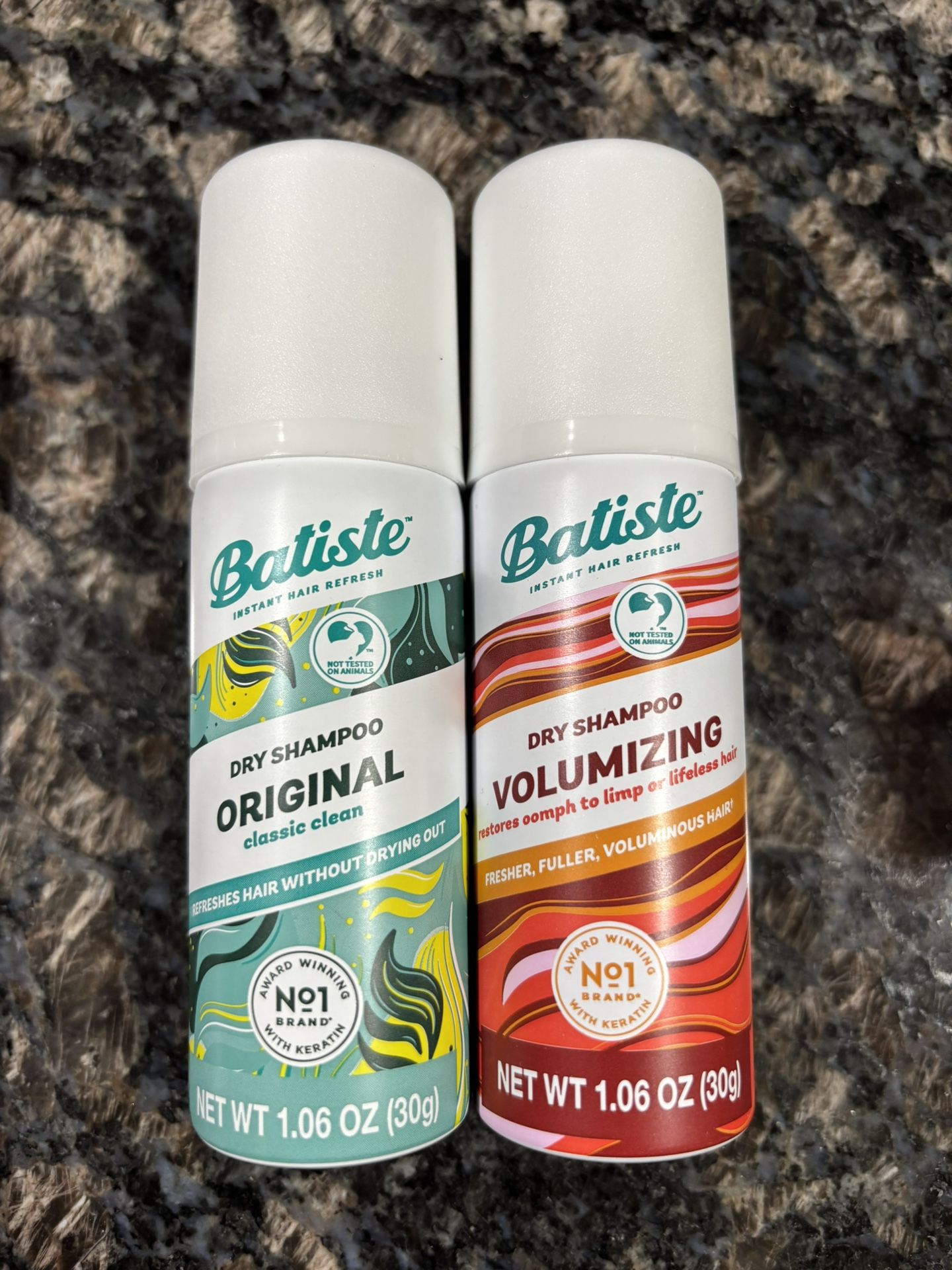 NEW BATISTE SET OF 2 DRY SHAMPOO ORIGINAL & VOLUMIZING $7 For Both!