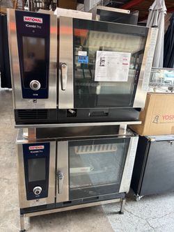 NEW Rational ICP 6 Combi Pro WIFI Double Stack Ovens LM100CG Combination Steam Convection #4972